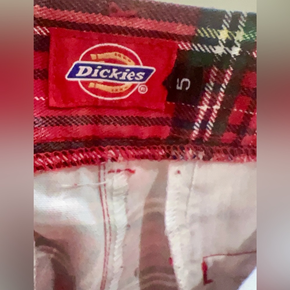 DICKIES GIRL Low Rise Plaid Pants + Lunchbox - Picture 7 of 11